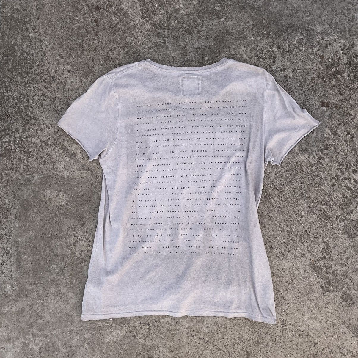 Allsaints Luxury Allsaints T-shirts Big Logo Small Streetwear Rare Size US M / EU 48-50 / 2 - 2 Thumbnail