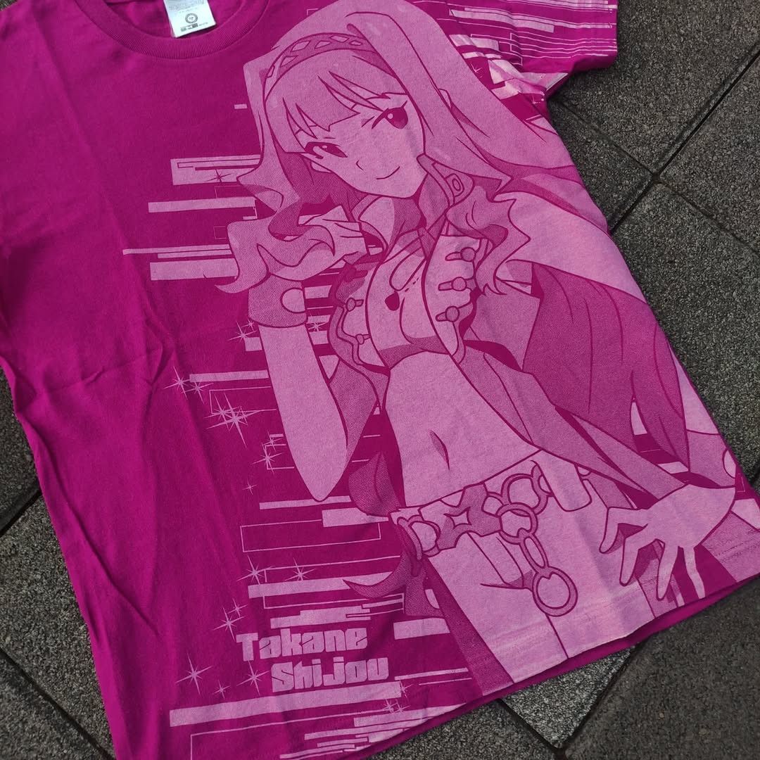 Anime Vintage Idolmaster Takane Shijou Cospa Tee Size US M / EU 48-50 / 2 - 2 Thumbnail