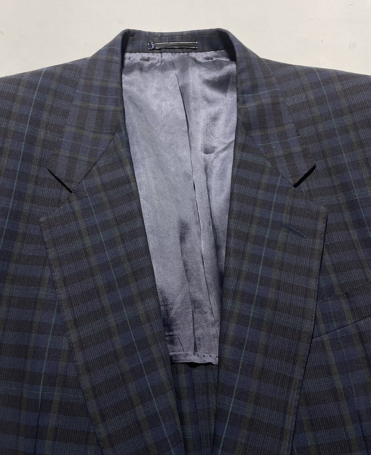 Ermenegildo Zegna Ermenergildo Zegna Plaid Blazer Size 54R - 5 Thumbnail