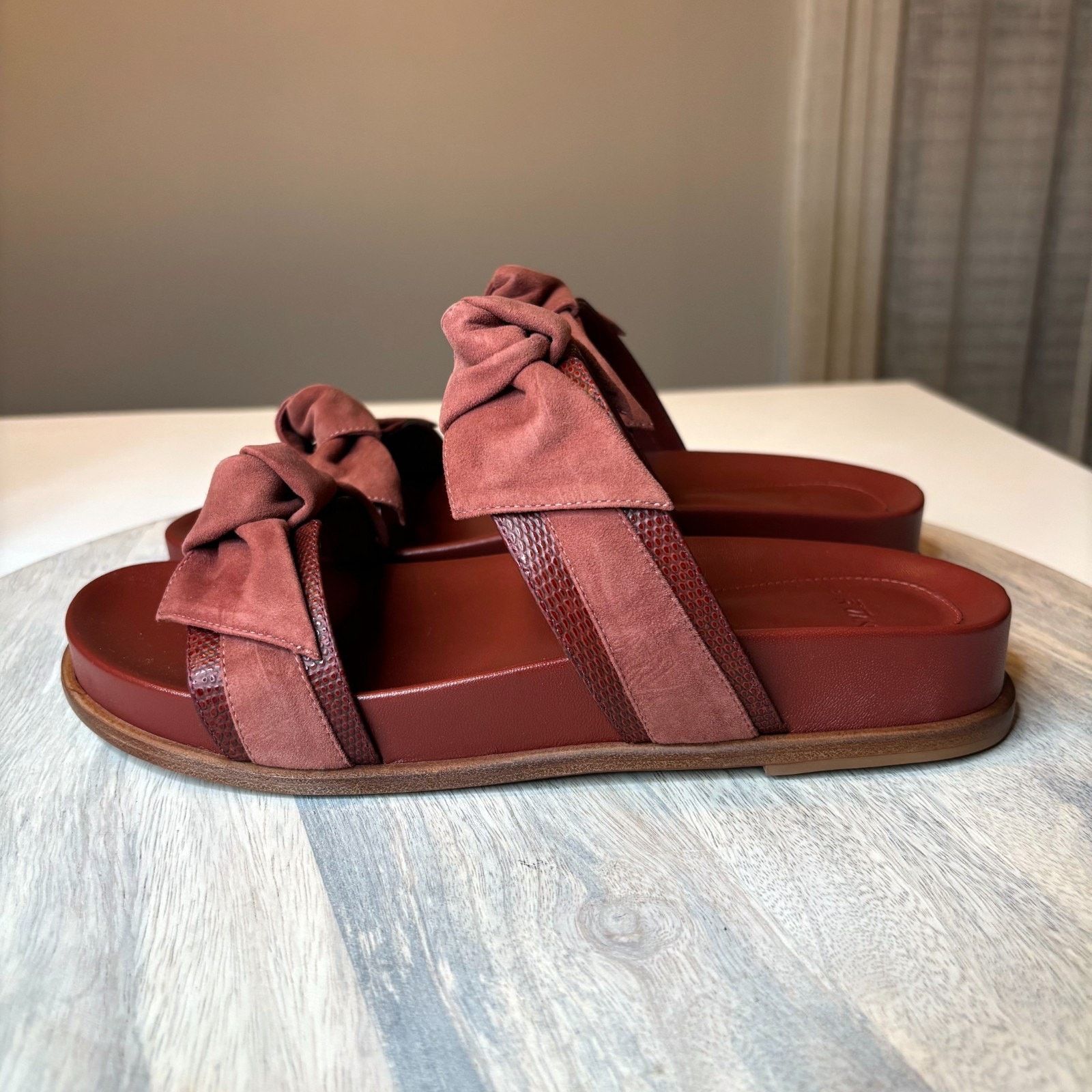 Alexandre Birman Alexandre Birman Maxi Clarita Sandals Red Bow Women's US 9.5 Size US 9.5 / IT 39.5 - 5 Thumbnail