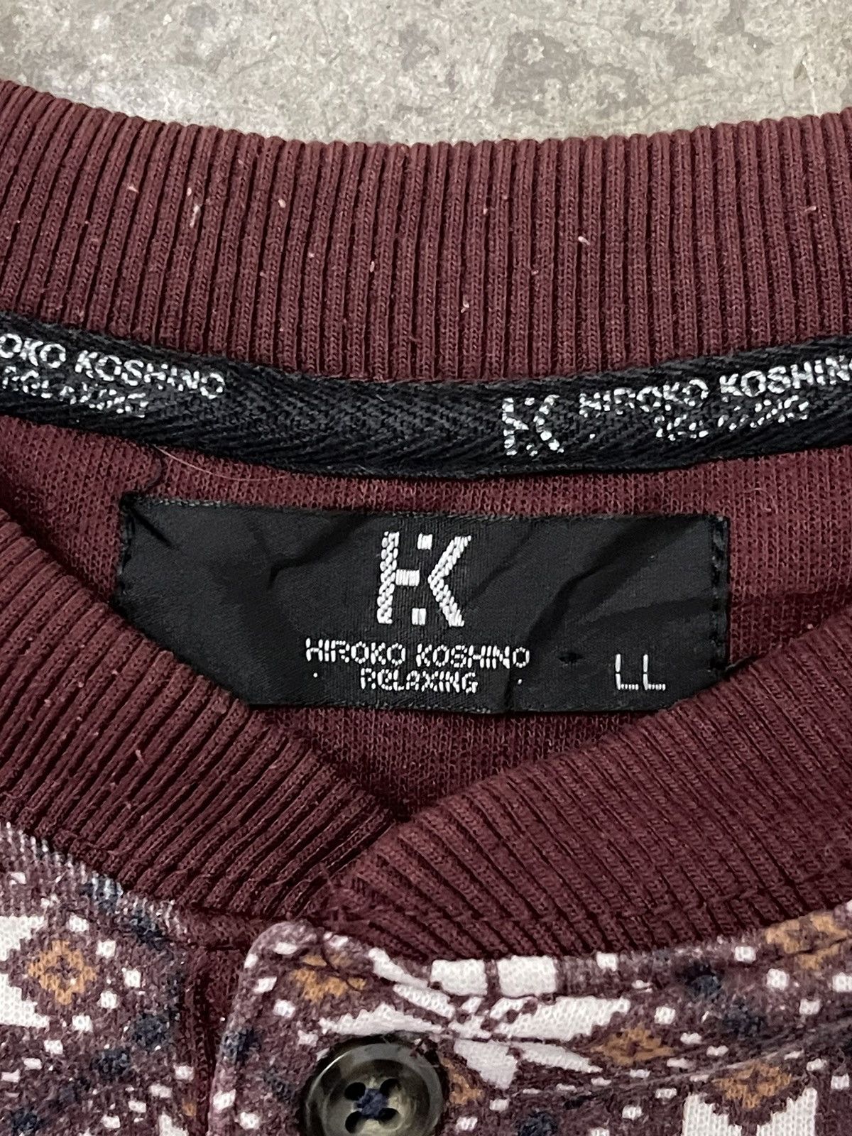 Hiroko Koshino Homme Hiroko Koshino Homme Nightwear Single Pocket Nice Design Size US XL / EU 56 / 4 - 5 Thumbnail