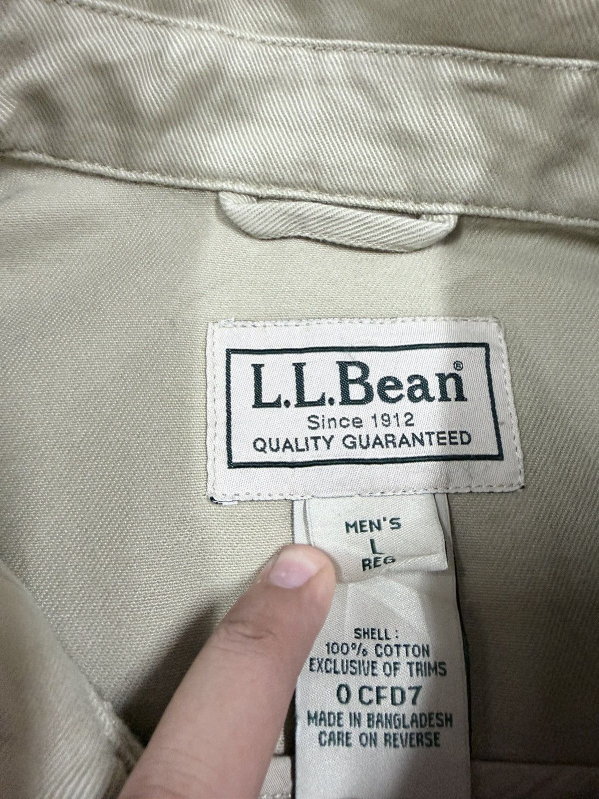 L.L. Bean Vtg🔥LL.Bean Trucker Jacket Size US L / EU 52-54 / 3 - 15 Thumbnail