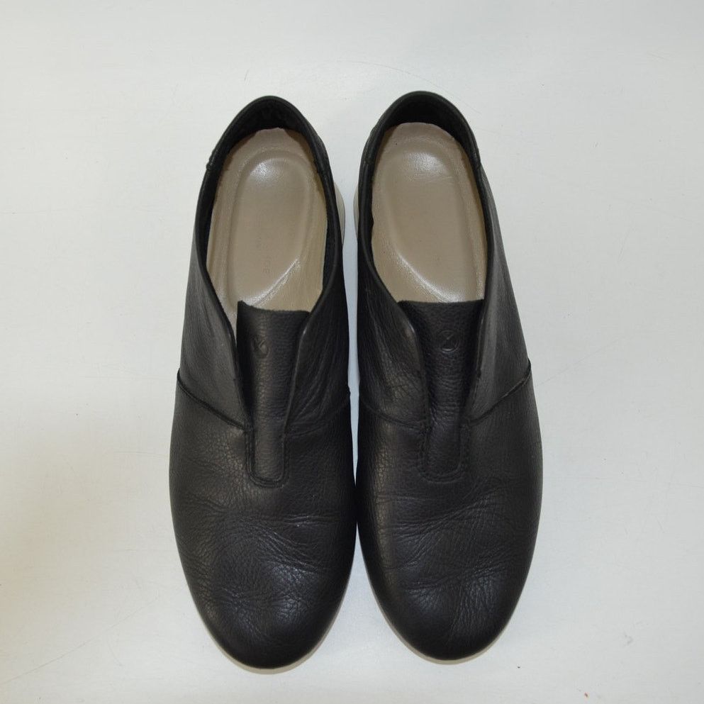 Hush Puppies Hush Puppies Revere Womens Sz 9 Slip On Black Leather Loafer Size US 9 / IT 39 - 10 Thumbnail