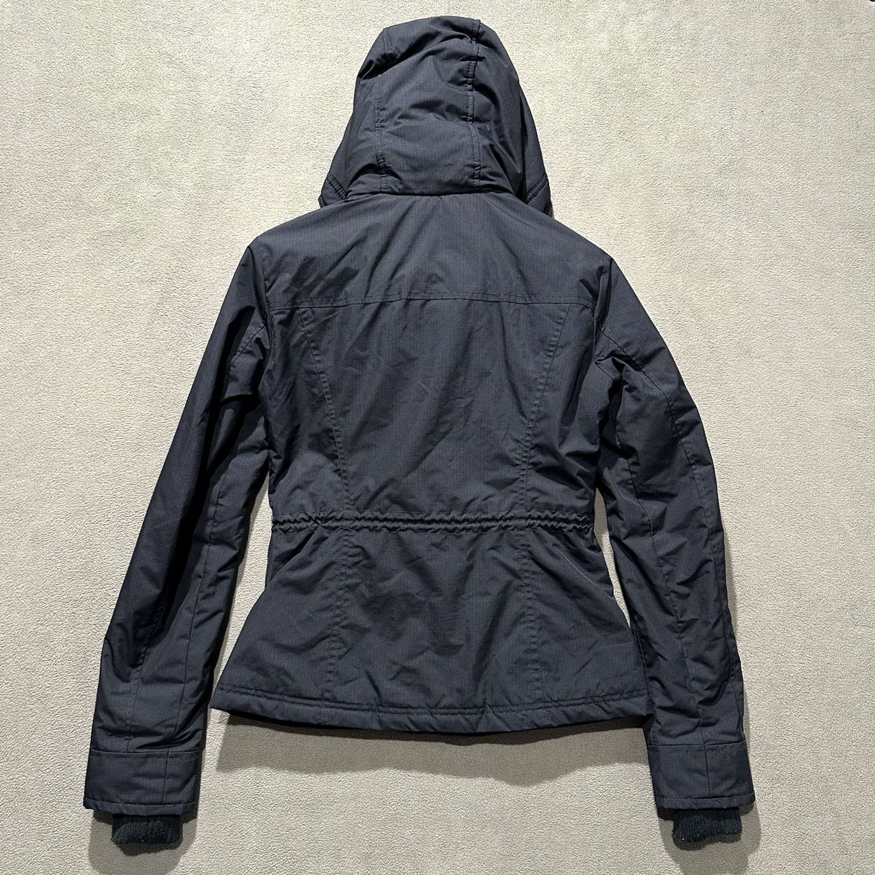 Abercrombie & Fitch Abercrombie & Fitch All‑Season Weather Warrior Jacket Womens XS Navy Blue EUC Size XS / US 0-2 / IT 36-38 - 2 Thumbnail