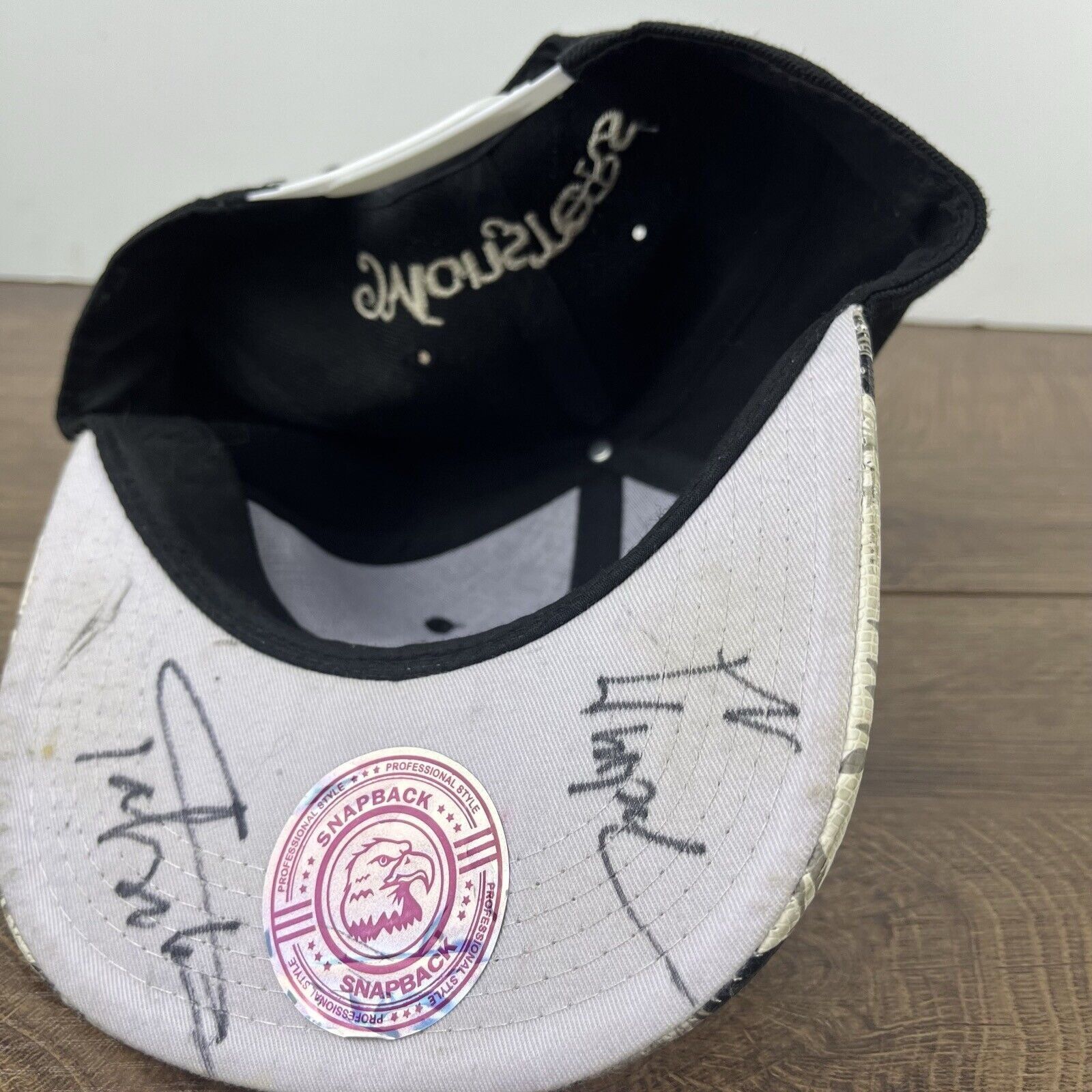 Other Monsters Hat Monsters Snapback Hat Black Hat Adjustable Blac Size ONE SIZE - 17 Thumbnail