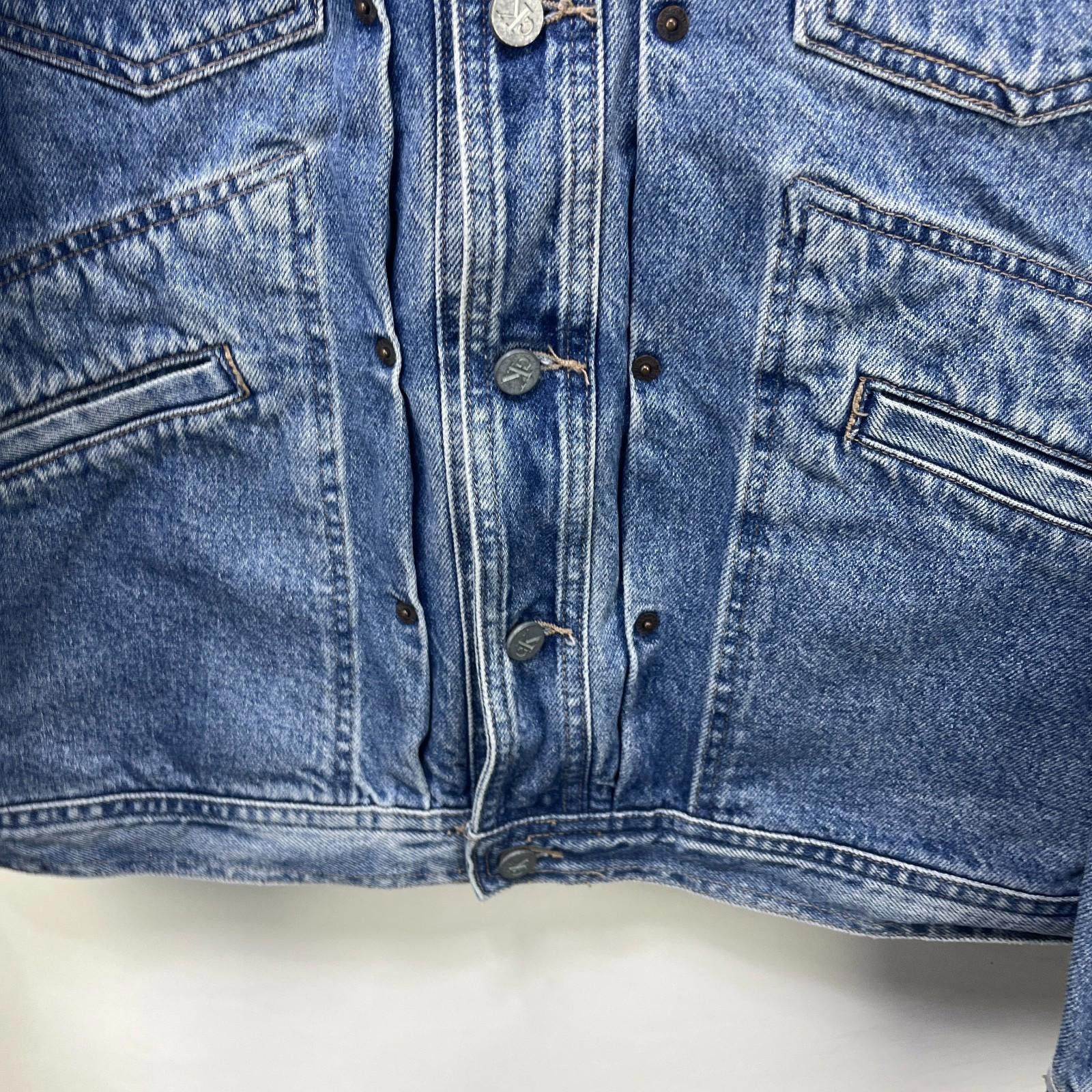 Calvin Klein Vintage 90s Calvin Klein Denim Jean Jacket XL Size US XL / EU 56 / 4 - 6 Thumbnail