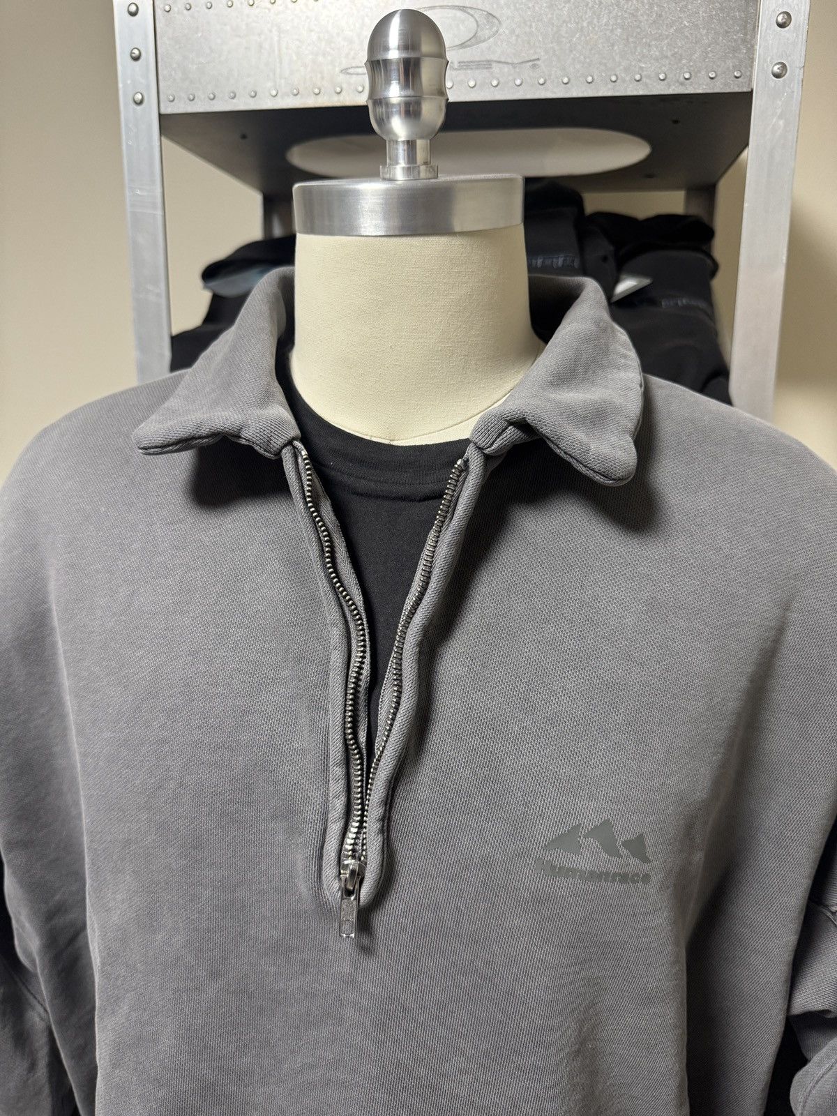 Humanrace Pharell Humanrace Quarter Zip Jacket Grey Size US XL / EU 56 / 4 - 12 Thumbnail