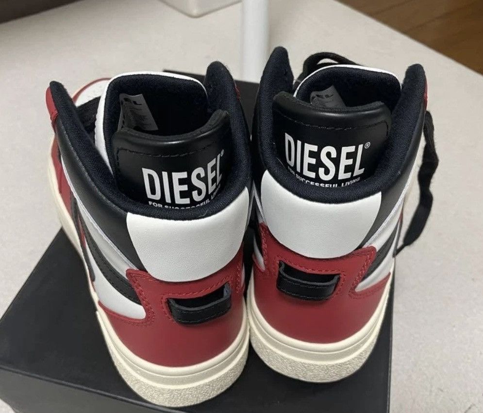 Diesel Diesel S-Ukiyo Red Lifestyle Sneakers 10.5 Size US 10.5 / EU 43-44 - 3 Thumbnail
