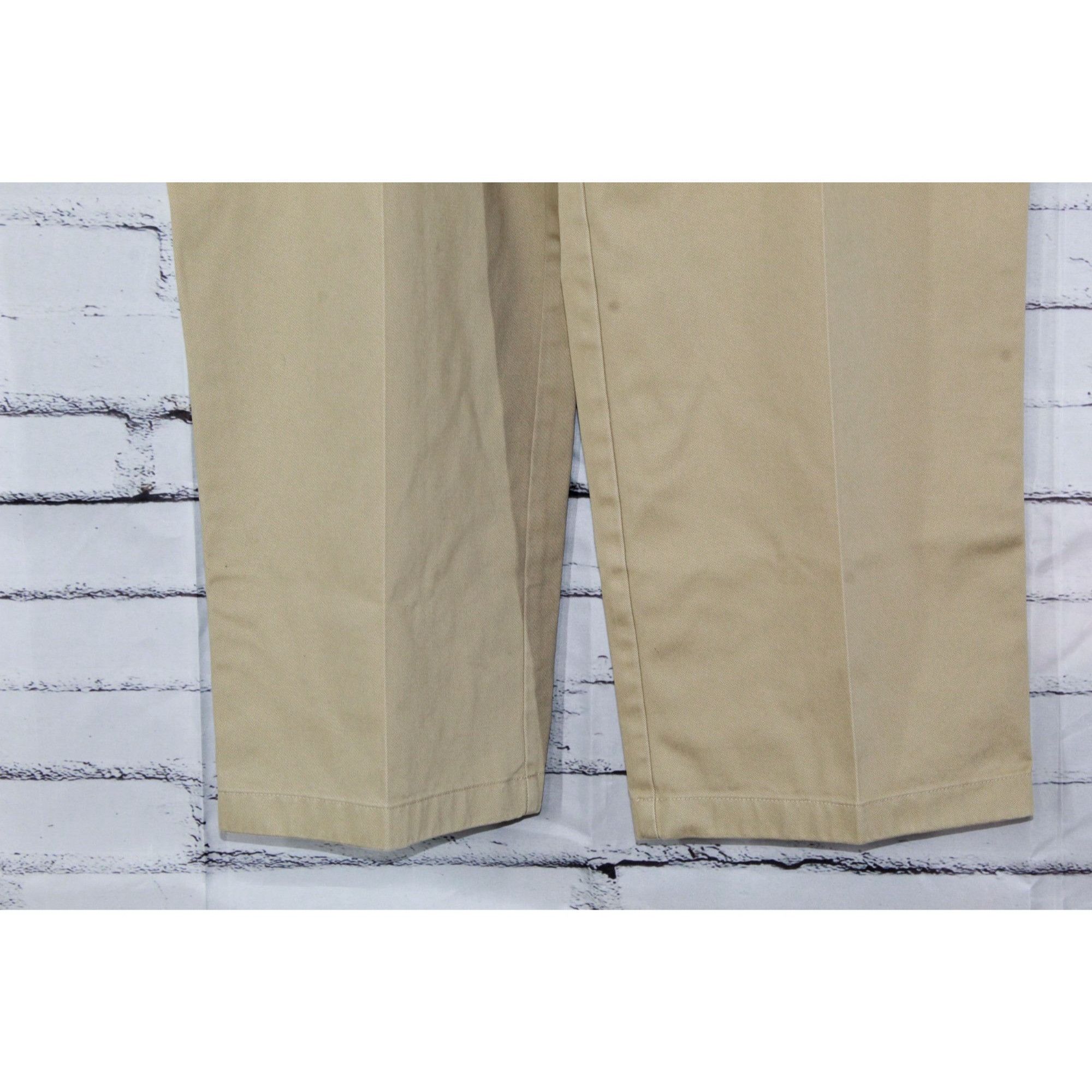 L.L. Bean LL Bean Men Wrinkle Free Chinos Hidden Comfort Khaki Dress Size US 44 / EU 60 - 12 Thumbnail