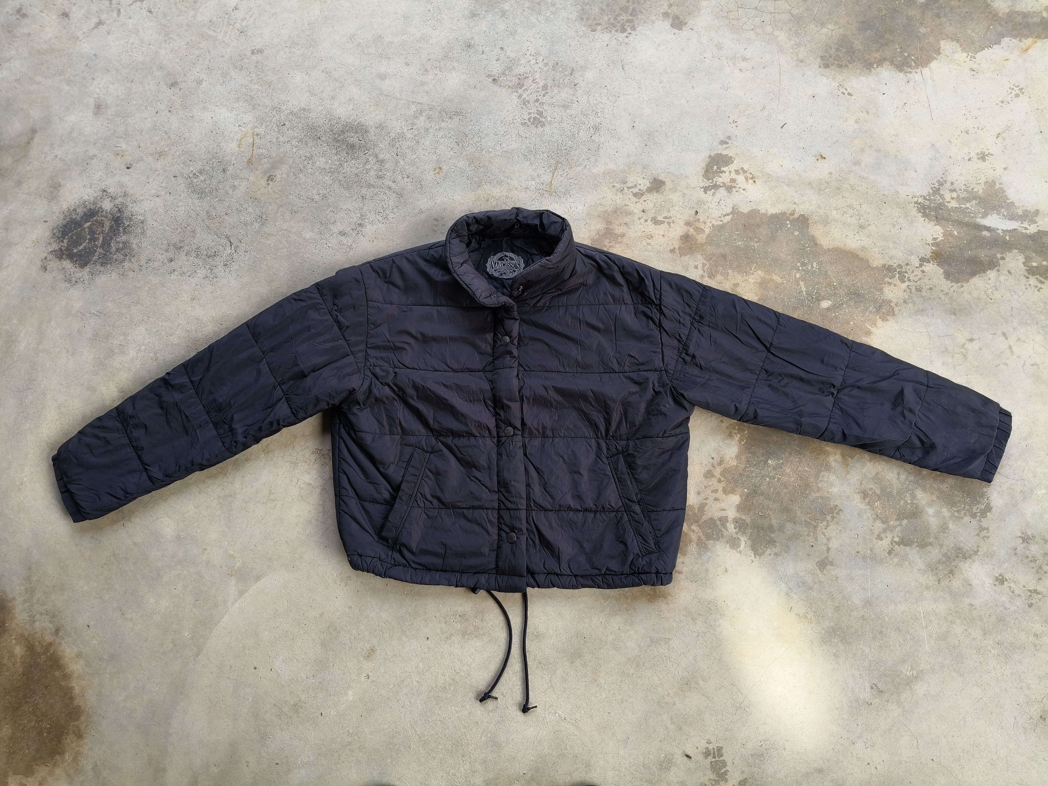 Japanese Brand Vintage Narcissus cropped Down Jacket Size L / US 10 / IT 46 - 3 Thumbnail