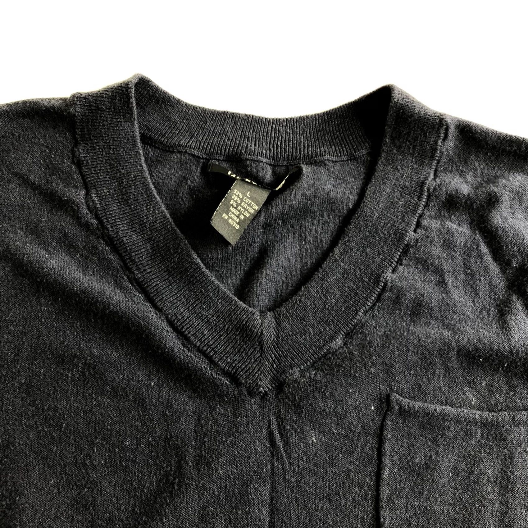 Lucky Brand Lucky Brand Mens Blue Pullover V Neck Sweater Size Large 100% Cotton Rayon Blend Sweater Pullover Classic Comfort All Seasons Mens L Blue Size US L / EU 52-54 / 3 - 5 Thumbnail