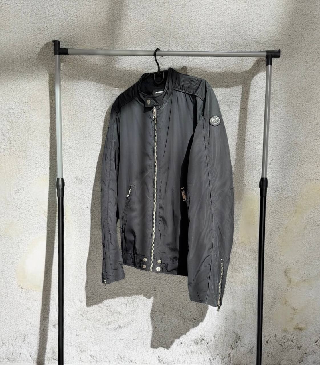 Diesel Diesel Zip Details Biker Bomber Jacket Size US L / EU 52-54 / 3 - 2 Thumbnail