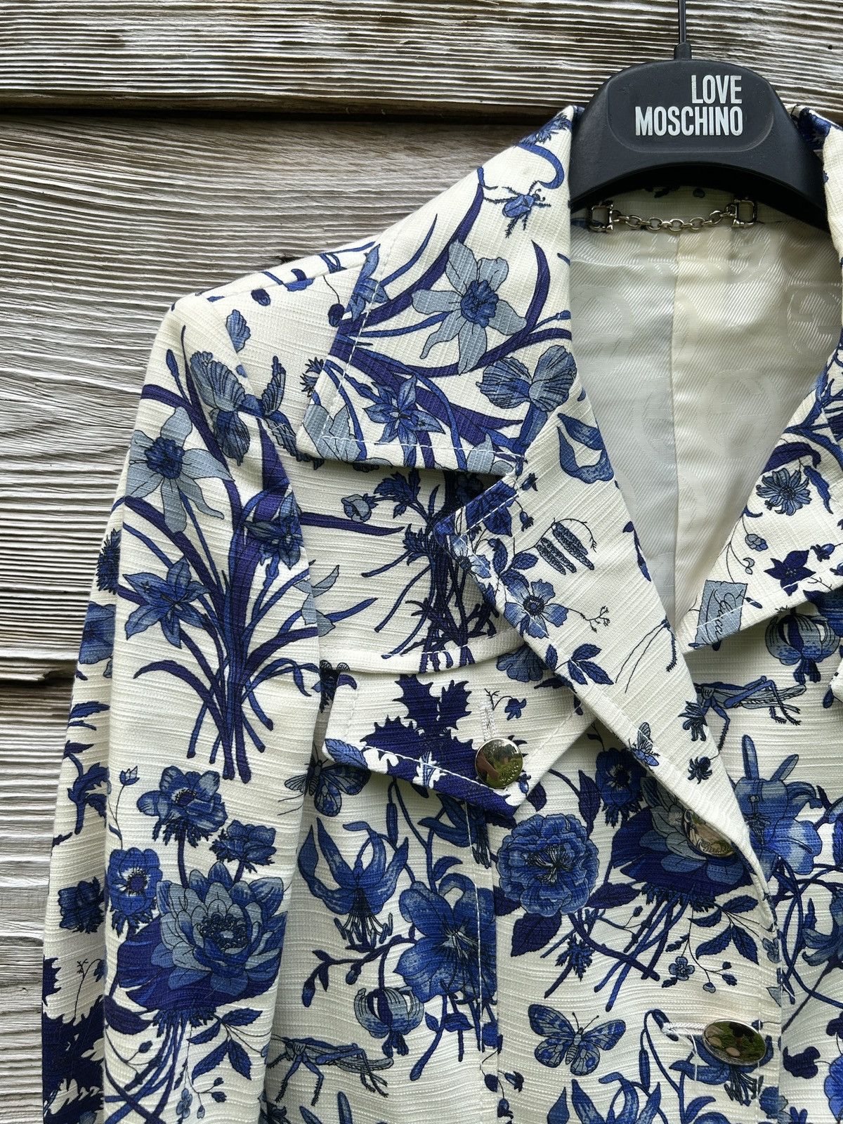 Gucci Gucci Spring Coat Chester Coat Flora Trench S06 Runway 40 Size S / US 4 / IT 40 - 2 Thumbnail