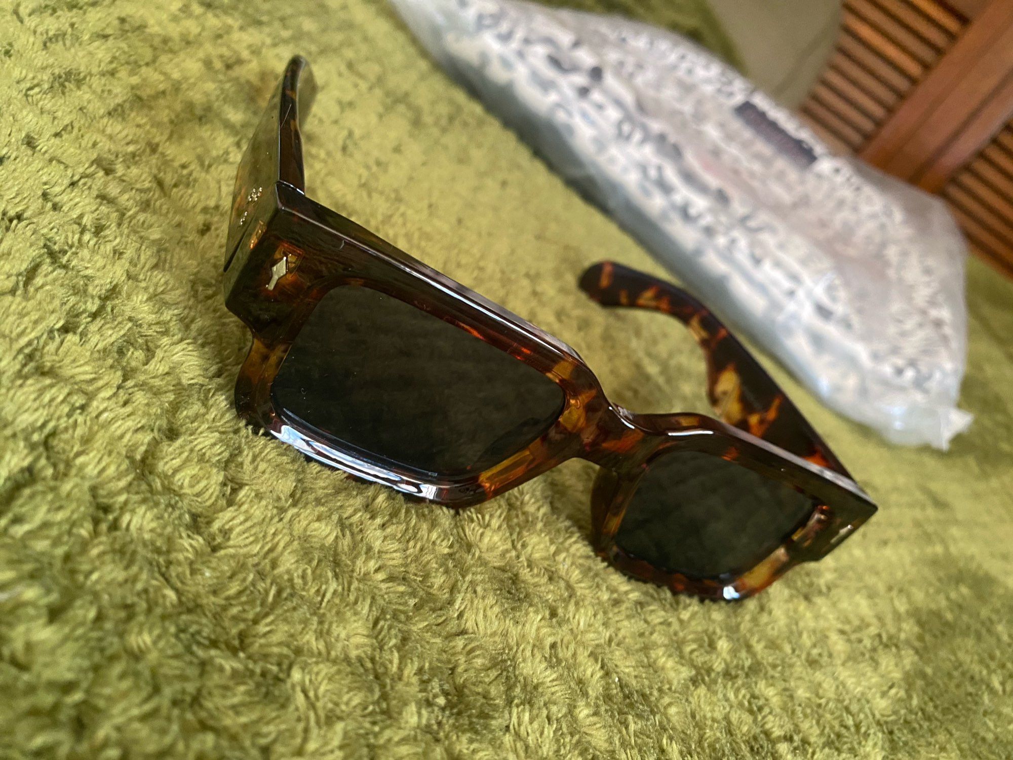 Japanese Brand × Vintage Vintage small square sunglasses Size ONE SIZE - 2 Thumbnail