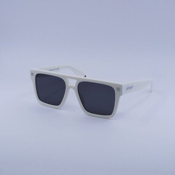 Off-White Off-White OERI133 SPRINGFIELD 0107 Sunglasses White Square Size ONE SIZE - 3 Thumbnail