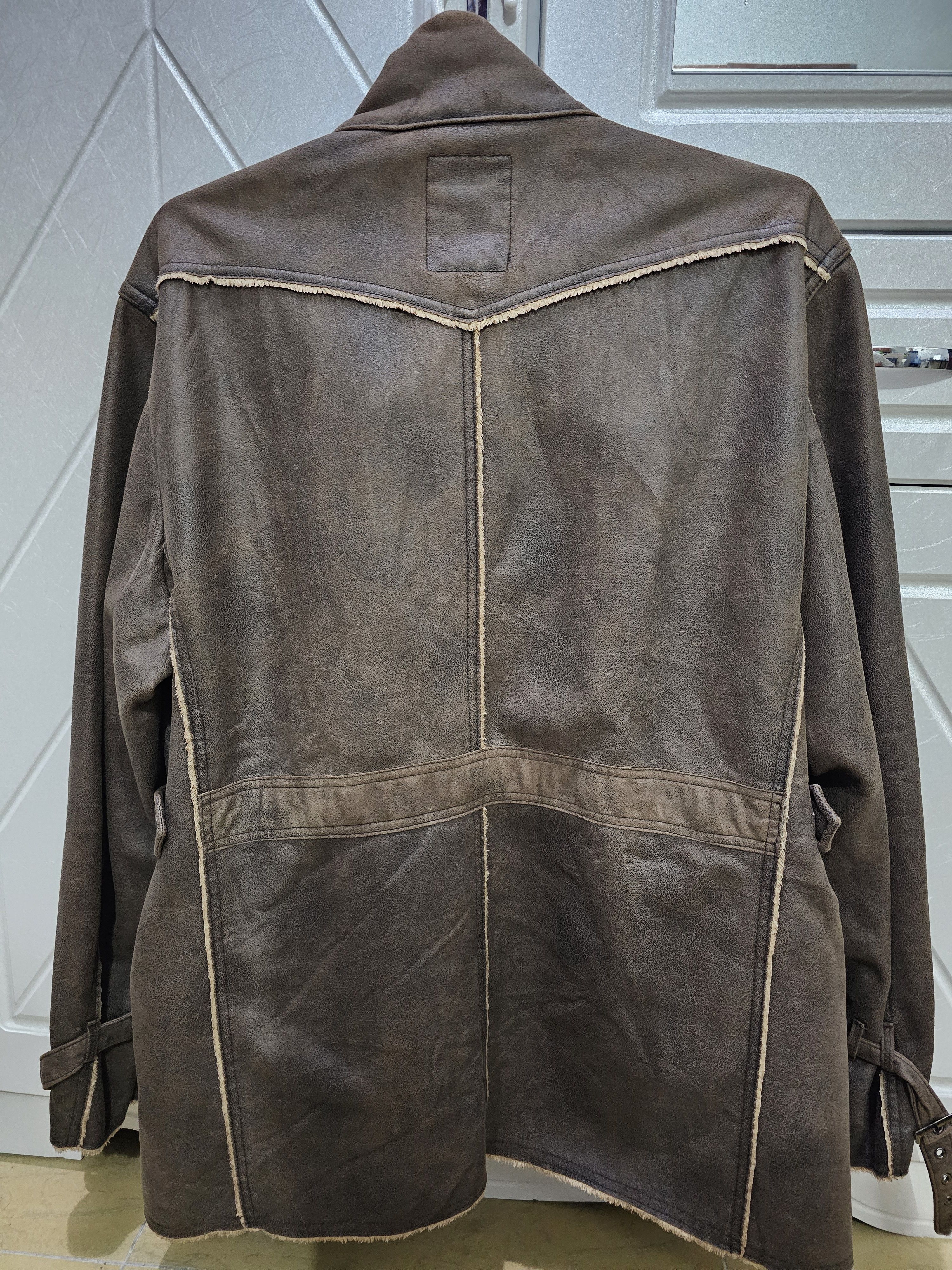 Renoma UP Renoma Vintage Japanese Distressed Leather Jacket Size US XL / EU 56 / 4 - 5 Thumbnail