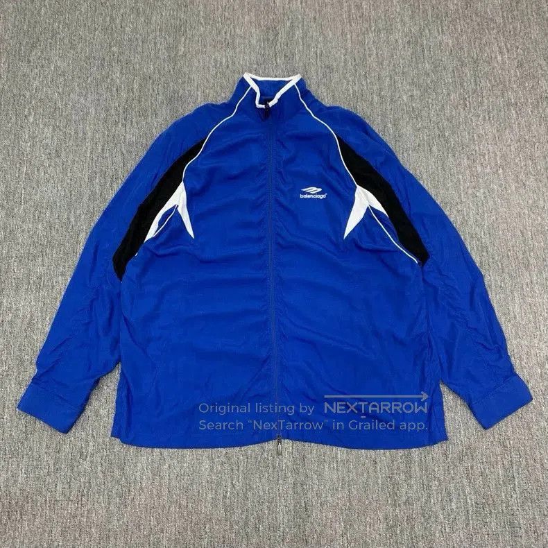 Balenciaga Balenciaga Blue Windbreaker Jacket. Size US L / EU 52-54 / 3 - 1 Thumbnail