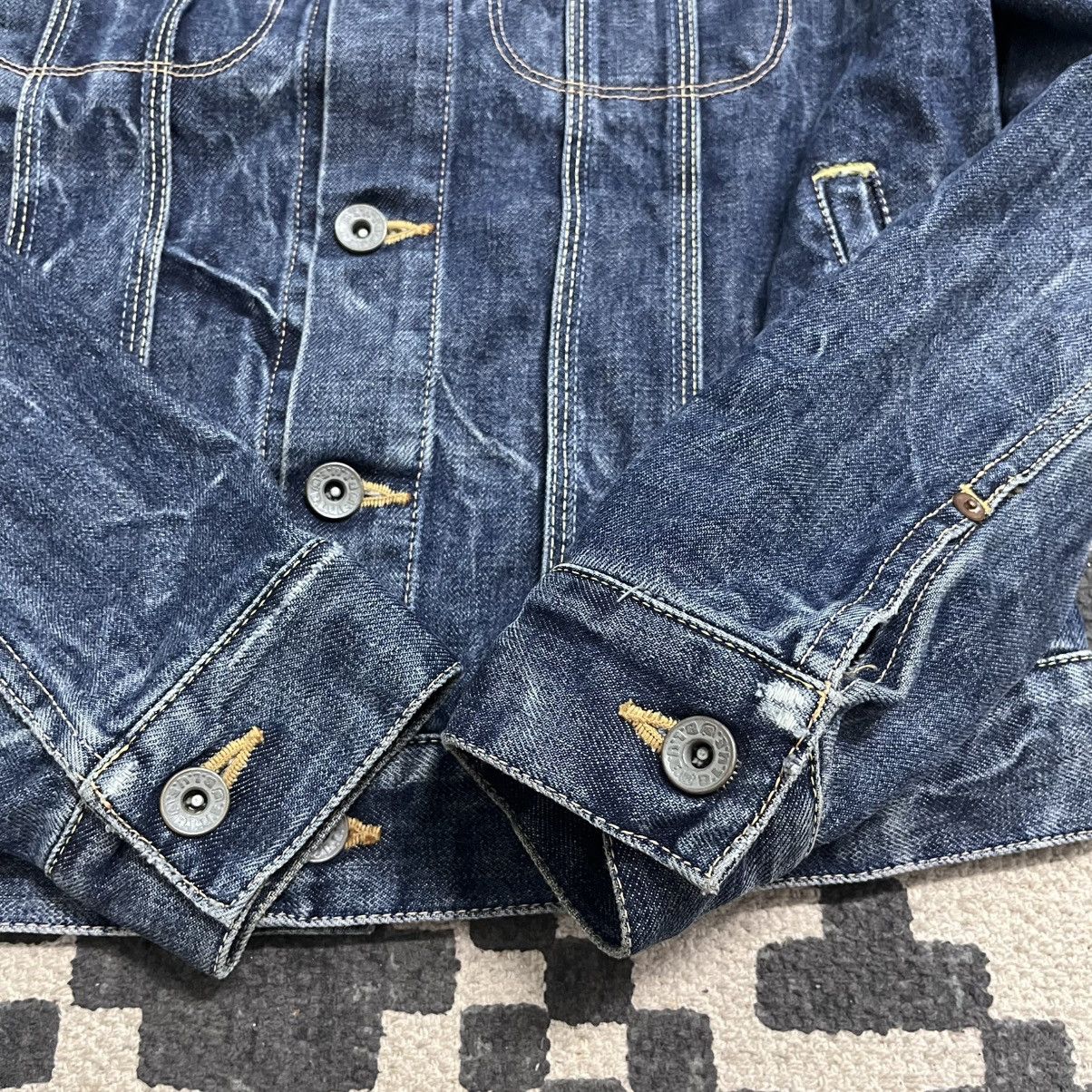 Blue Blue Japan Authentic Blue Blue Japan Distressed Denim Jacket Size US XS / EU 42 / 0 - 5 Thumbnail