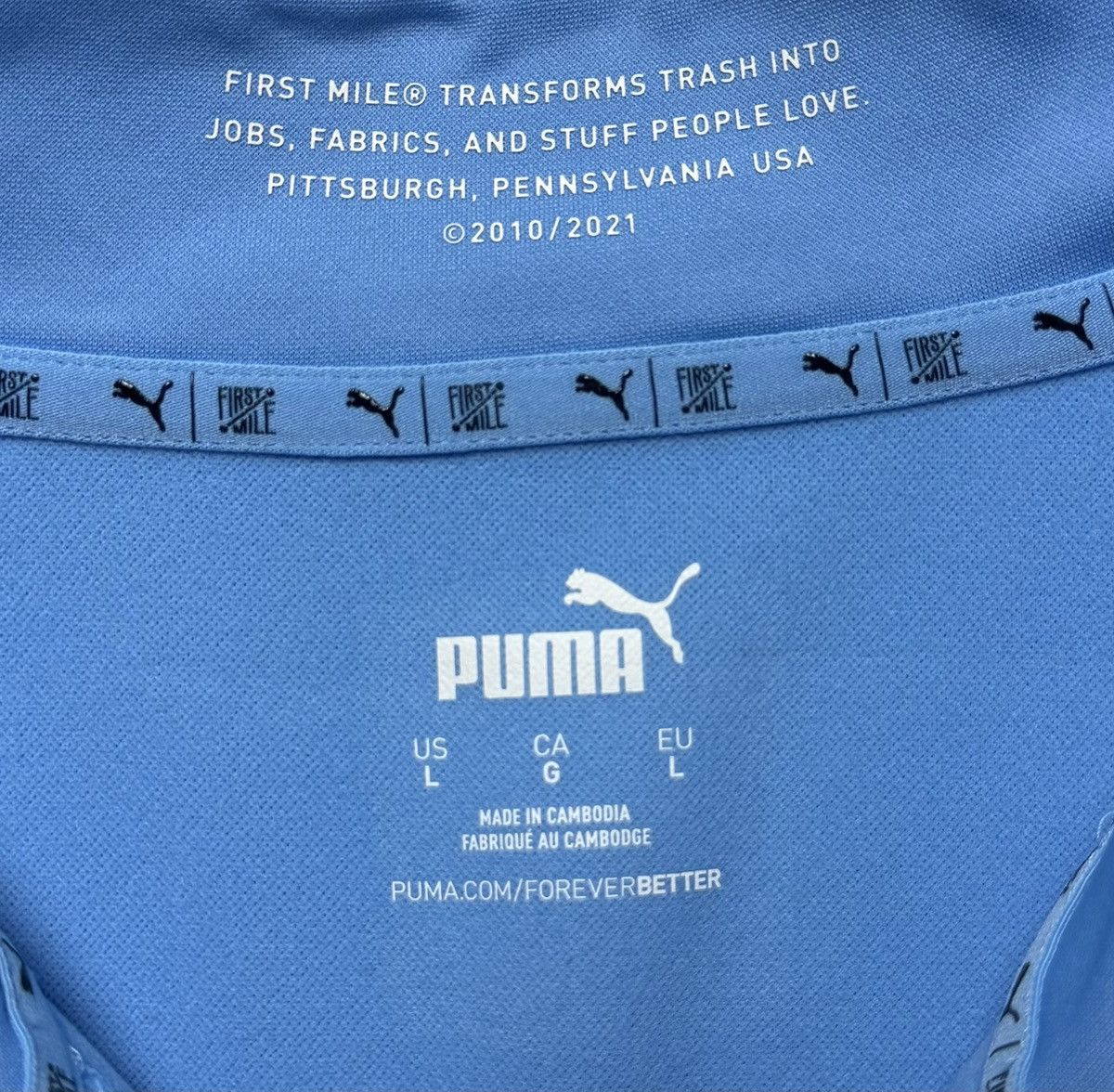 Puma Manchester City 2020 2021 Football Shirt Soccer Top Puma Size US L / EU 52-54 / 3 - 12 Thumbnail