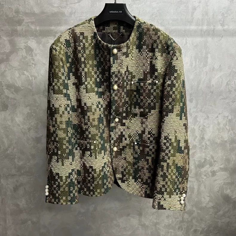 Louis Vuitton Multicolor Camouflage Jacket
