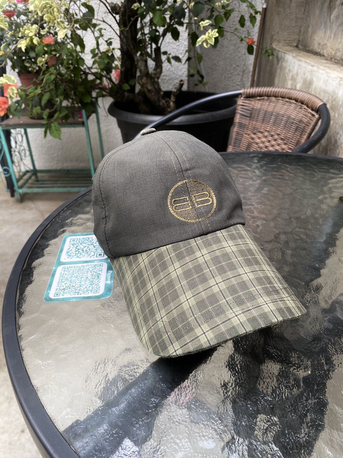 Balenciaga × Vintage 💥Green💥Balenciaga Golf Hat Size ONE SIZE - 2 Thumbnail