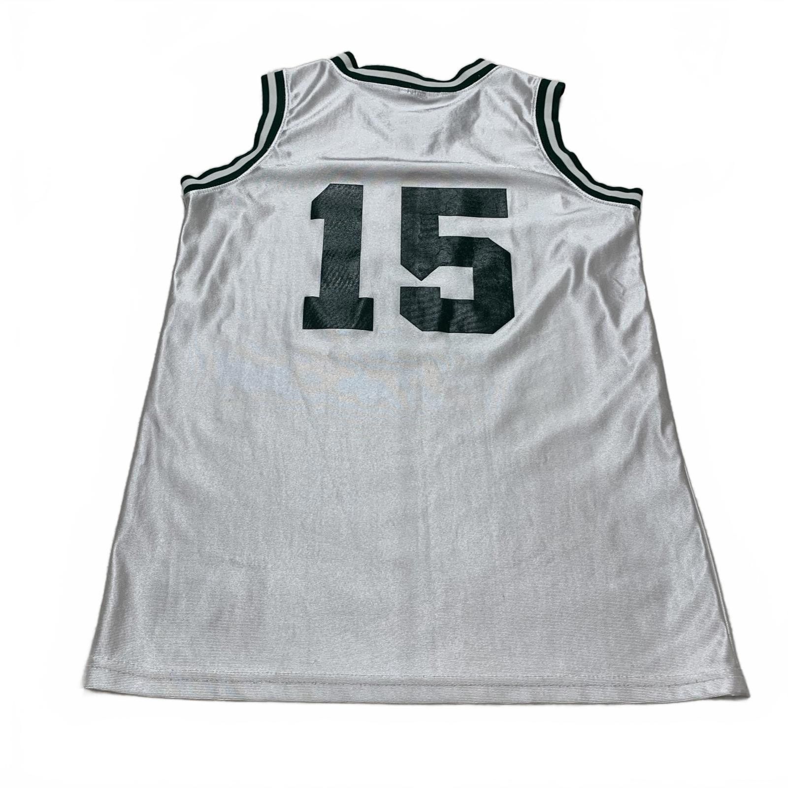 Nike VTG Nike Raiders Basketball Jersey #15 Sz M White Size US M / EU 48-50 / 2 - 2 Thumbnail