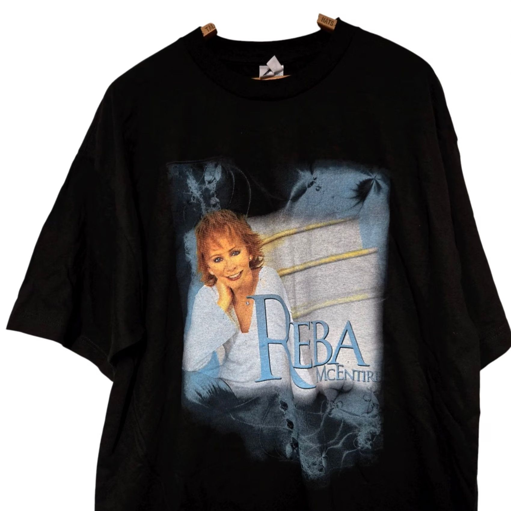 AAA Reba McEntire Tour Shirt 2007 Black Adult Large Shirt Unisex Adults L Black Graphic Tee Band 2000s Mens Womens Size US L / EU 52-54 / 3 - 2 Thumbnail