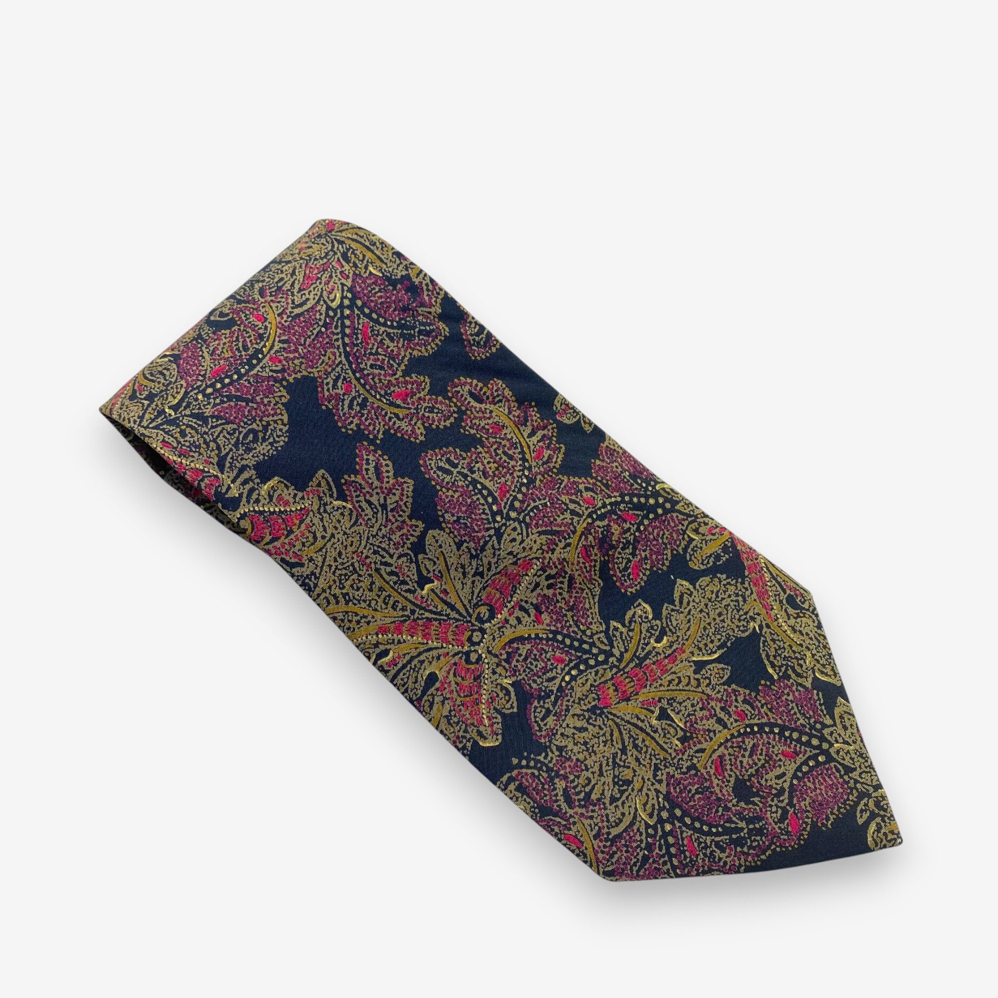 Japanese Brand Vintage Nina Ricci SILK Necktie Cravate Pure Silk Neck Tie Size ONE SIZE - 1 Thumbnail