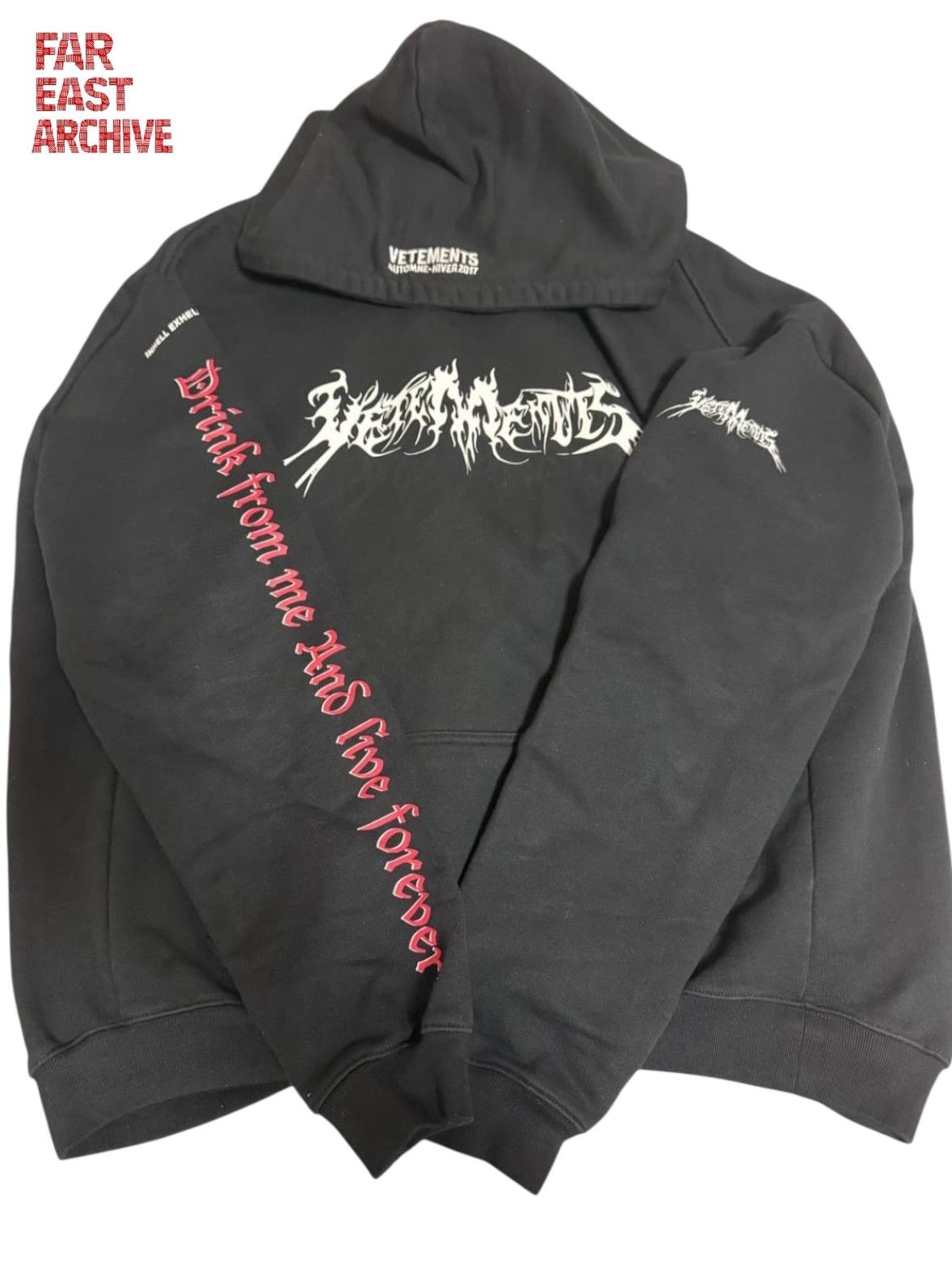 Vetements Vetements Total Fucking Darkness Hoodie | Grailed