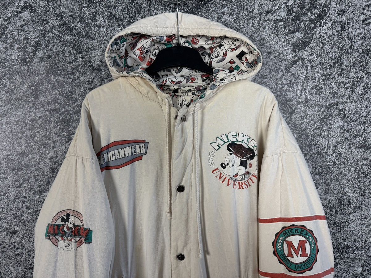 Disney Rare Vintage Mickey Disney Americanwear Reversible Jacket Size US XL / EU 56 / 4 - 6 Thumbnail