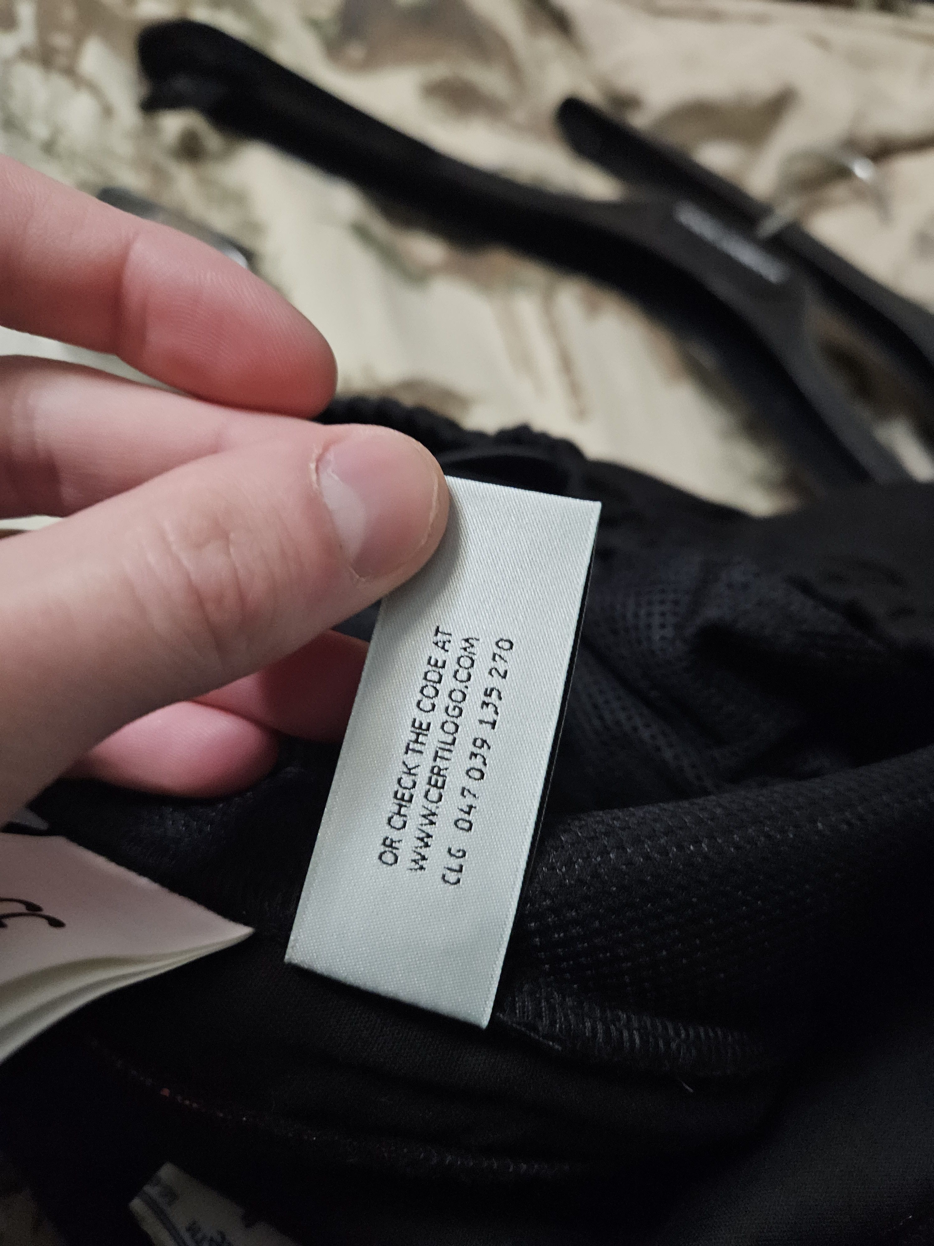 Off-White Theophilus London for Bebey Velour Stripe Black Sweatpants Size US 30 / EU 46 - 7 Thumbnail
