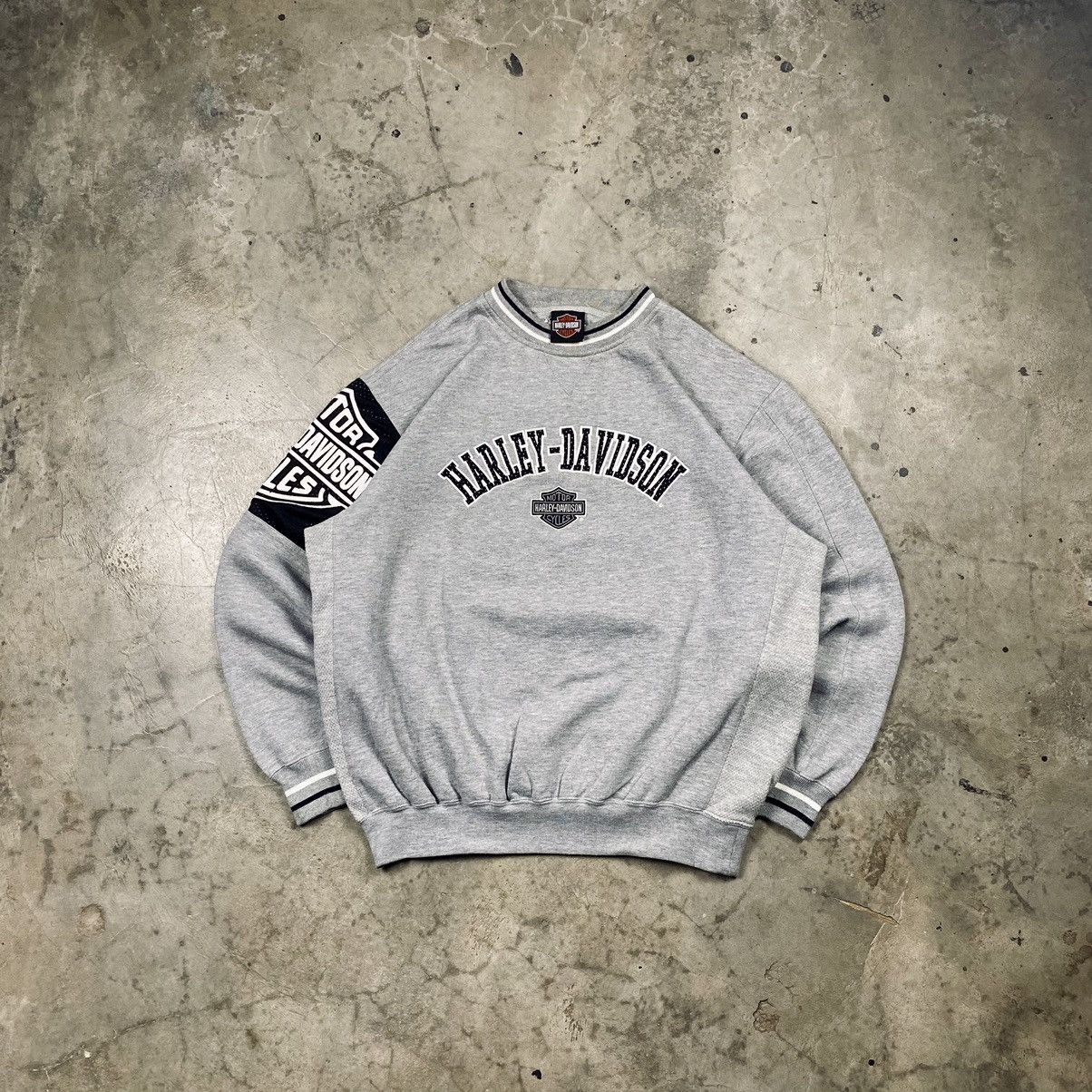 Harley Davidson × Indian Motorcycle × Vintage Rare💥y2k Harley Davidson Motorcycles Crewneck Size US L / EU 52-54 / 3 - 1 Thumbnail