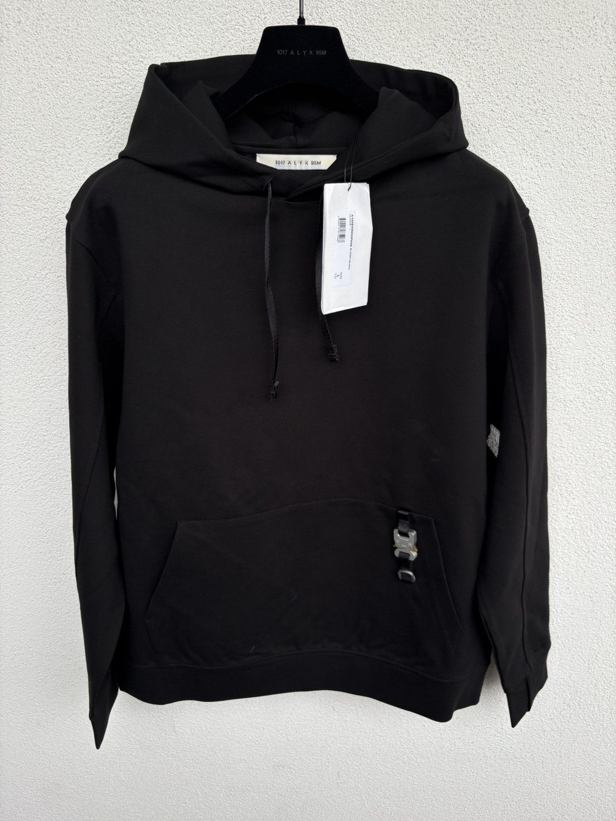 1017 ALYX 9SM 1017 ALYX 9SM viscose hoodie with metal logo buckle Size US L / EU 52-54 / 3 - 2 Thumbnail