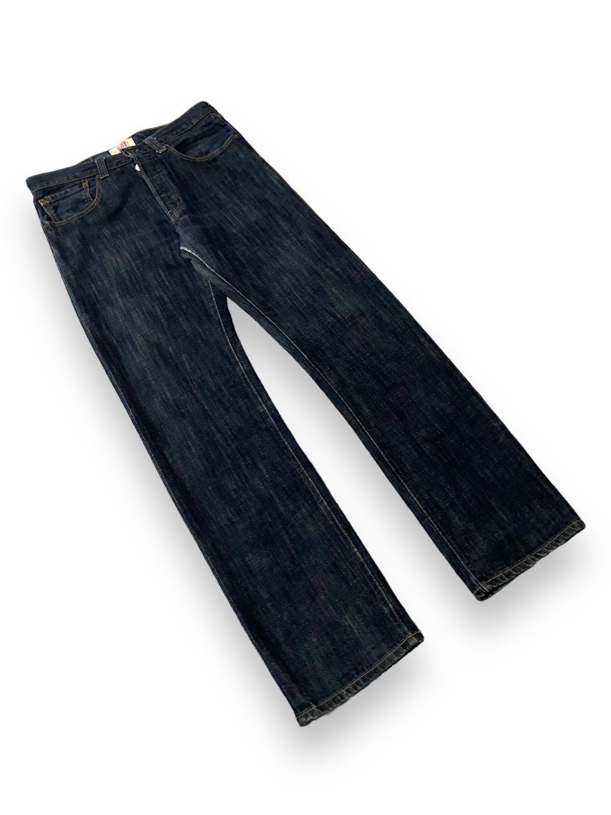 Levi's × Levi's Vintage Clothing Men Levis Vintage 501 Straight Leg Button Fly 4093 i' Size US 31 - 3 Thumbnail