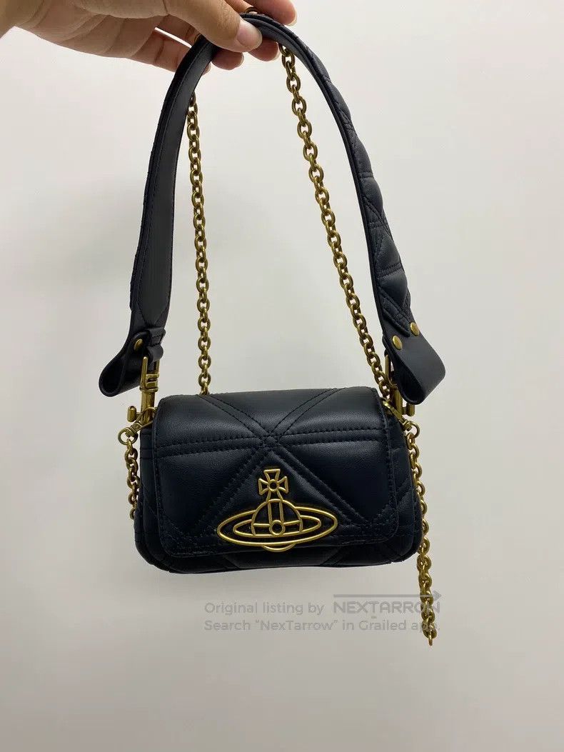Vivienne Westwood Vivienne Westwood size os Sheepskin Diamond Pattern Retro P Size ONE SIZE - 1 Thumbnail