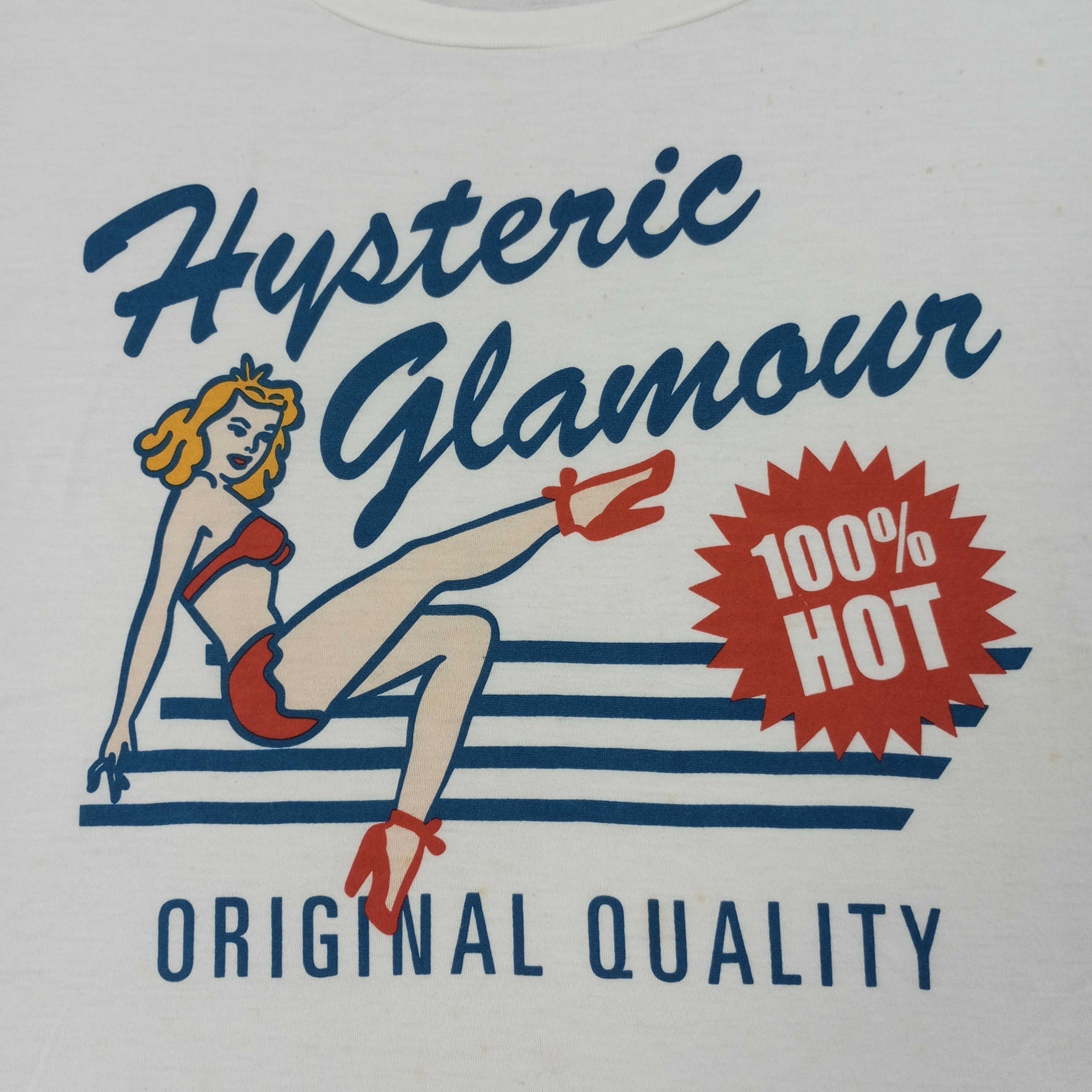 Hysteric Glamour × Japanese Brand × Vintage Hysteric Glamour Japanese Brand Tshirt c219n2 Size XS / US 0-2 / IT 36-38 - 2 Thumbnail