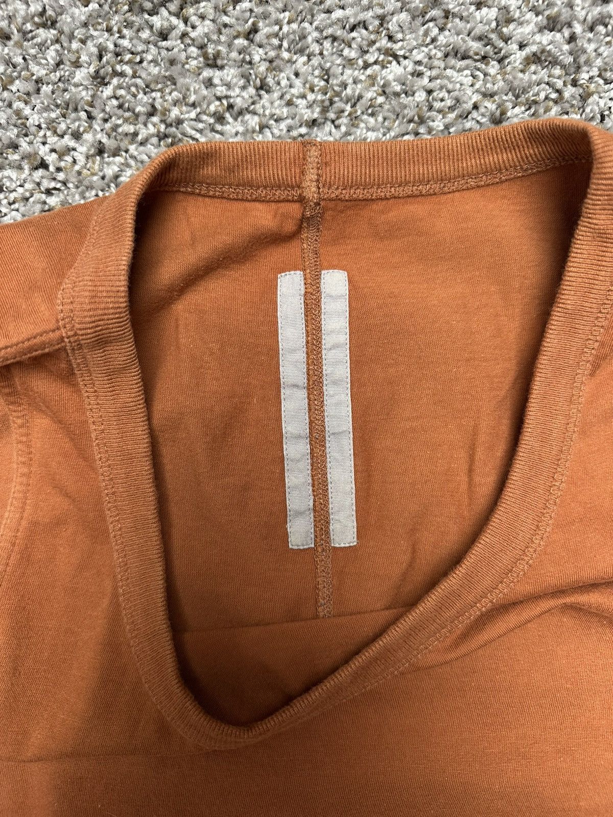 Rick Owens Rick Owens FW18 Cinnamon Tank Top Size US S / EU 44-46 / 1 - 2 Thumbnail