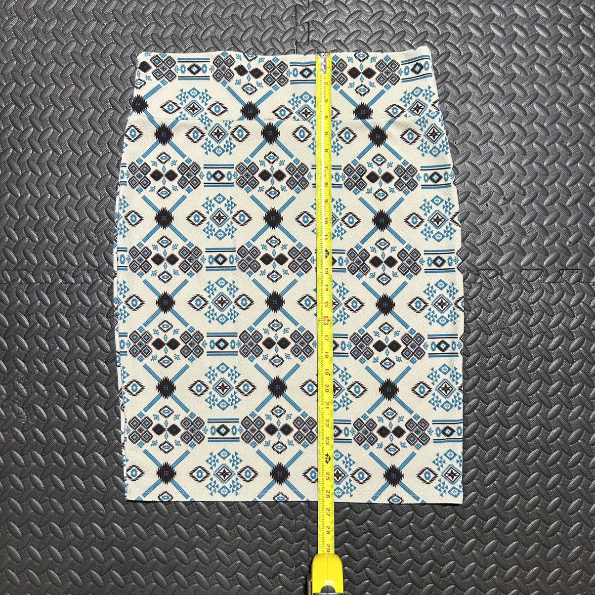 Other Lularoe Cassie Skirt Aztec Southwestern Star Women’s 2XL Size 42" / US 20 - 9 Thumbnail
