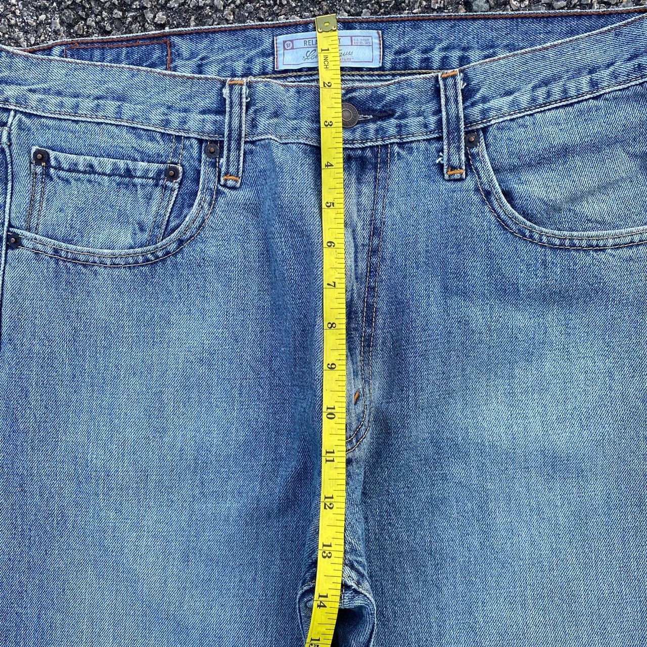 Levi's 💥Best Offer💥Vintage Levis Signature Baggy Denim Size US 34 / EU 50 - 6 Thumbnail