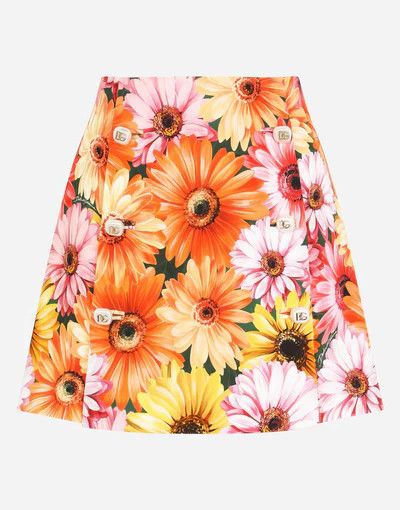 Dolce & Gabbana o1y0925 Mini Skirt in Multicolor Size 25" / US 0 / IT 36 - 1 Thumbnail