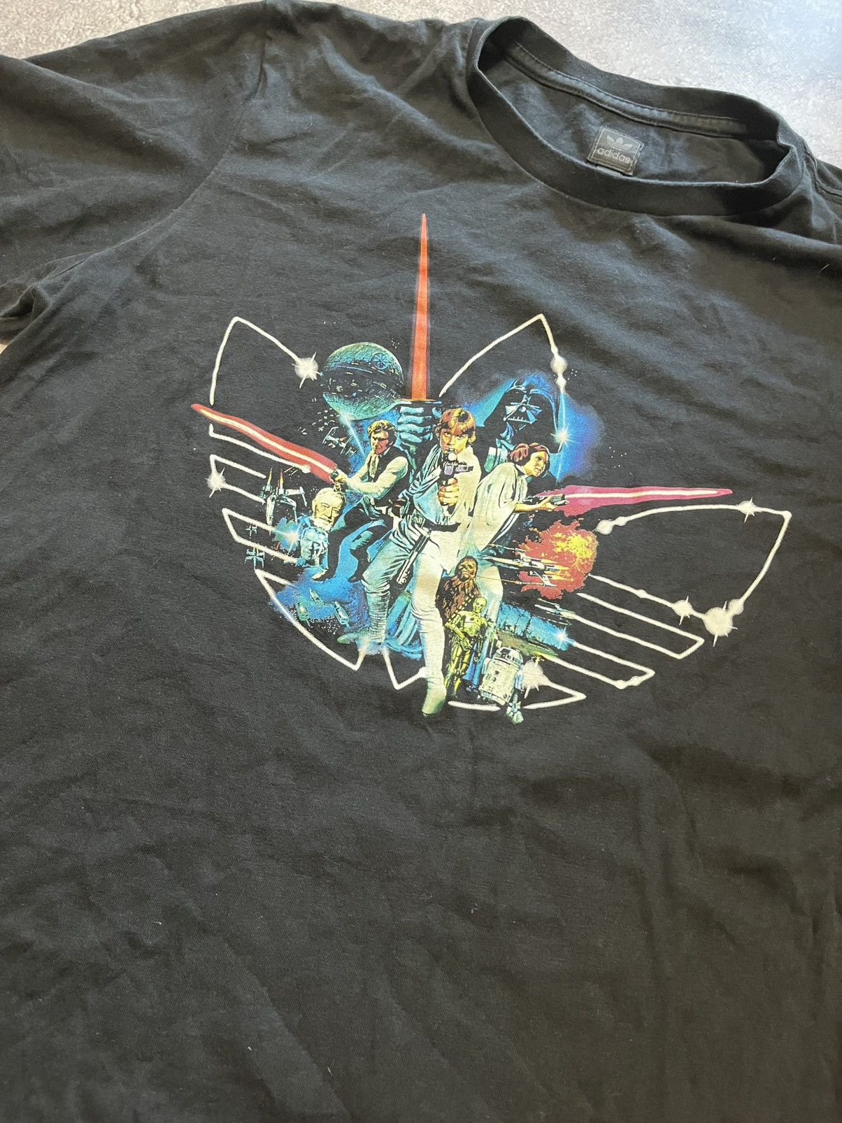 Adidas × Star Wars Adidas Star Wars 2010 T shirt Size US M / EU 48-50 / 2 - 2 Thumbnail