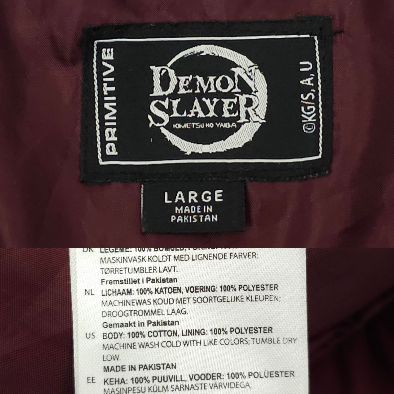 Primitive Primitive x Demon Slayer Tanjiro Kamado Utility Jacket L Ful Size US L / EU 52-54 / 3 - 8 Thumbnail