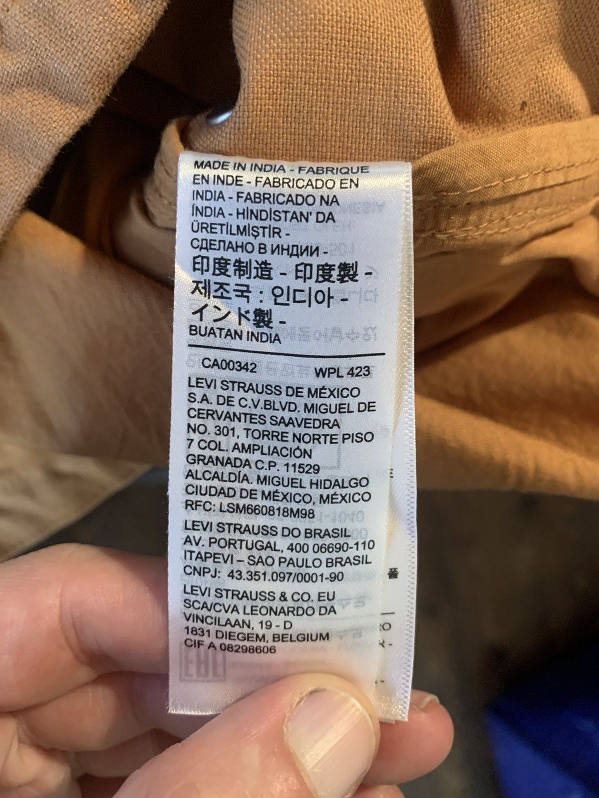 Levi's *RARE* New Levi’s Premium Corduroy Collar Zip Work Jacket Size US S / EU 44-46 / 1 - 6 Thumbnail