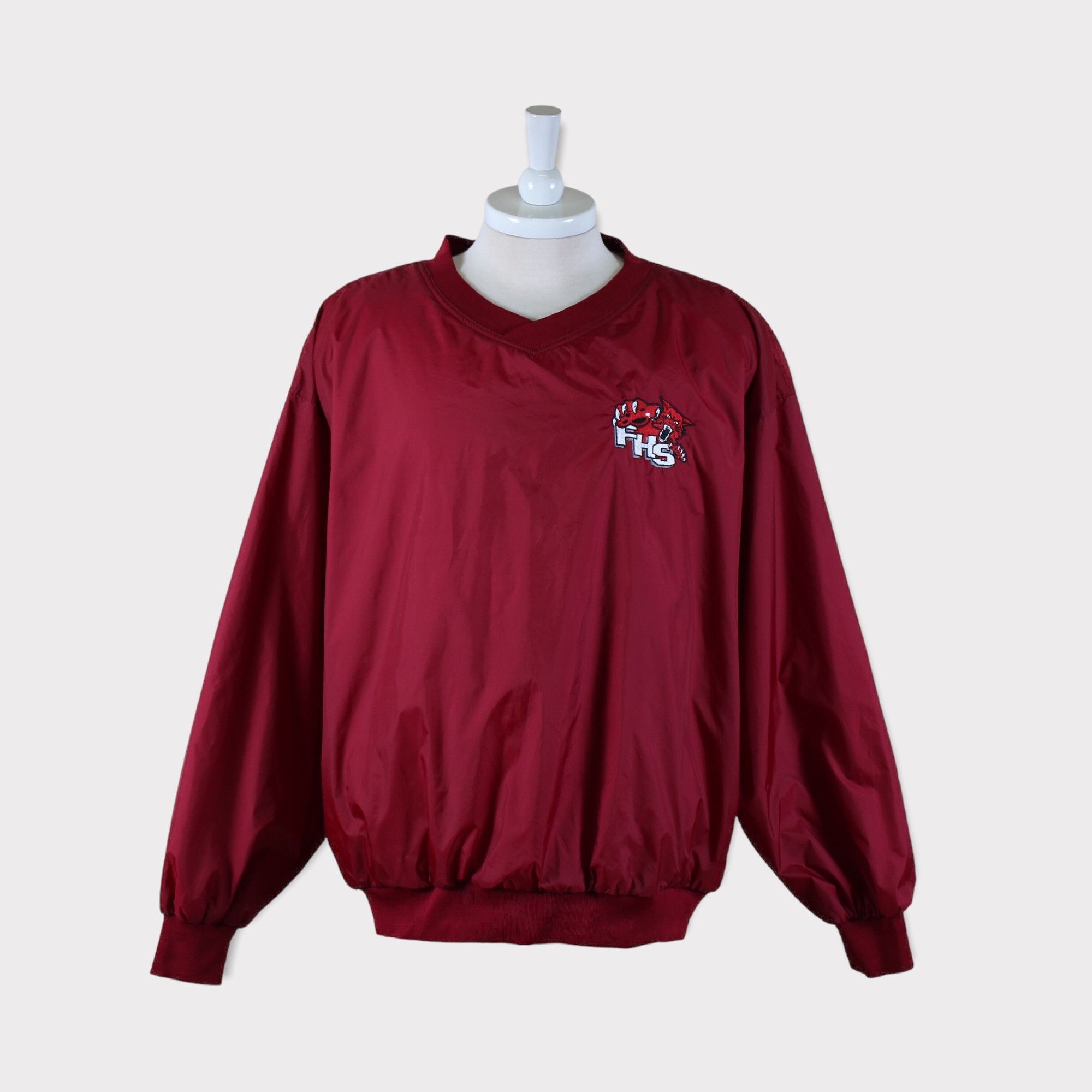 Vintage 90s Franklin High School FHS Windbreaker/Sweatshirt