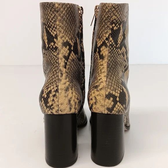 Jimmy Choo Jimmy Choo Bryelle 85 Dijon Snake Print Leather Boots - EU36 Size US 6 / IT 36 - 12 Thumbnail