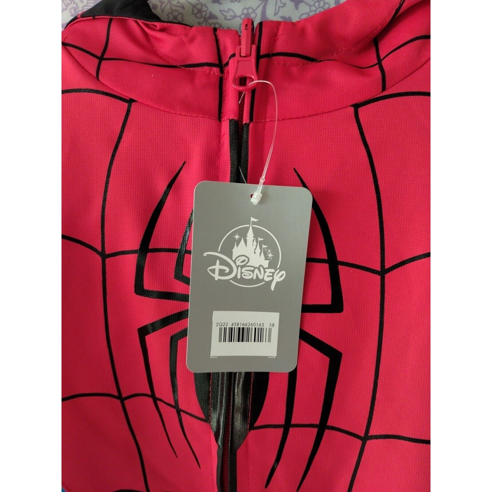 Disney NWT !! Disney/Marvel Spider-Man Reversible Jacket Boy's 7/8 Size US XS / EU 42 / 0 - 4 Thumbnail