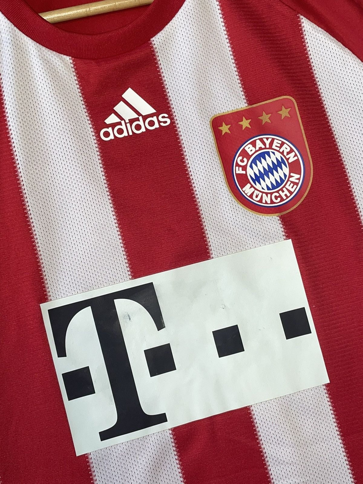 Adidas × Vintage Rare Vintage 2010 Bayern Munchen Home Jersey Size US L / EU 52-54 / 3 - 3 Thumbnail