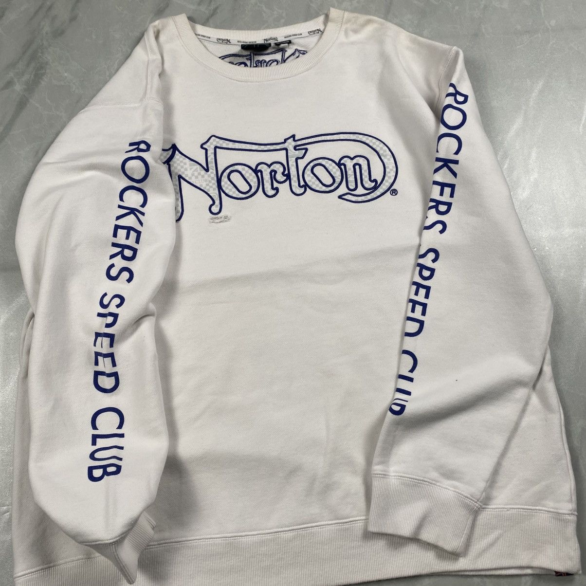 Norton Vintage Norton Motorcycles Rockers Speed Club Crewneck Size US XL / EU 56 / 4 - 4 Thumbnail