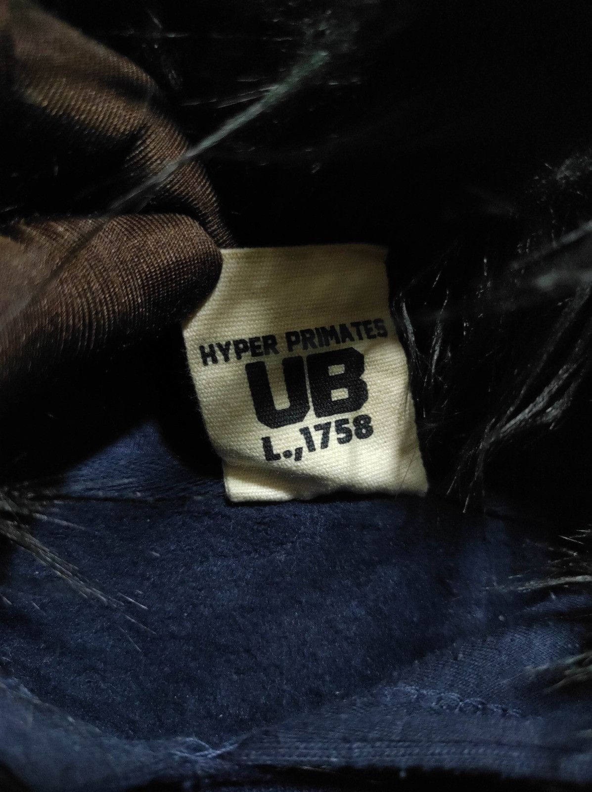 Japanese Brand Uittg Baby fur hoodie ifsix LGB style Size US L / EU 52-54 / 3 - 7 Thumbnail