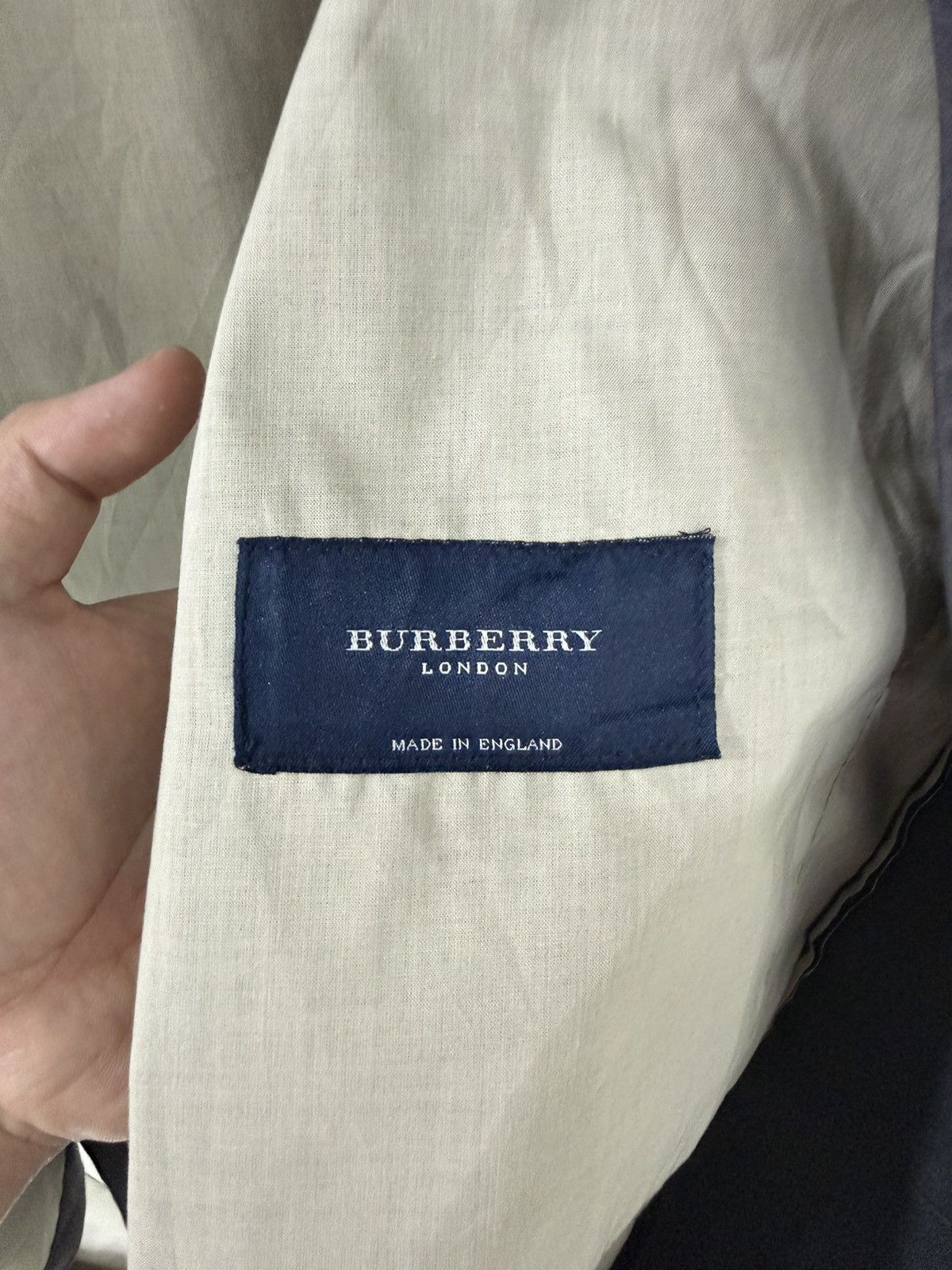Burberry Vintage 90s🔥 Burberry London Nova Check Collar Trench Coat Size US M / EU 48-50 / 2 - 10 Thumbnail